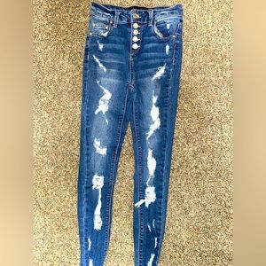 High Rise Skinny Jeans